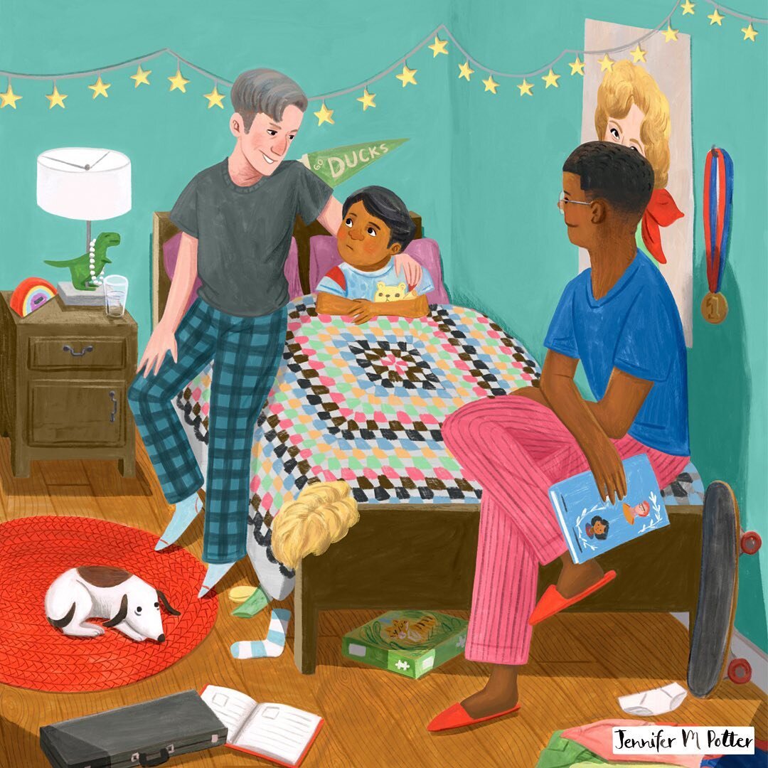 Just found out That's Betty! is on a list of banned books in Florida. Why? Because it features a family with two dads, and apparently that is &quot;inappropriate for young readers.&quot; Never mind that these dads read to their kid, prepare healthy s