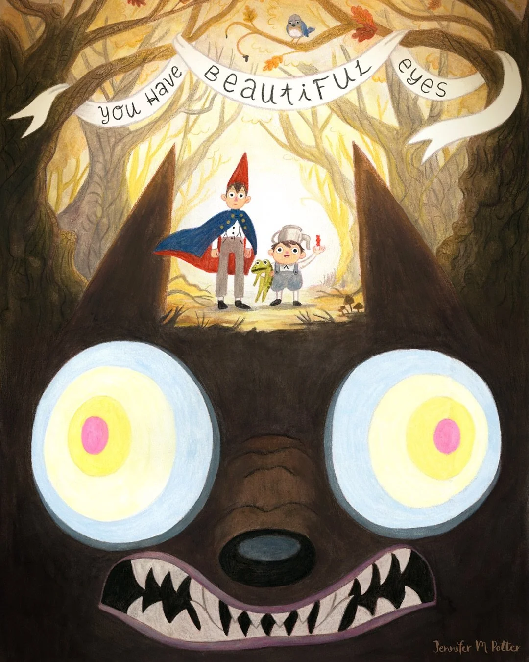 🐺Is it just me or is &quot;you have beautiful eyes&quot; one of the most perfect moments in television ever? The comedic timing is flawless! 🐕

I know it's not technically the season for it, but in an attempt to distract my niece from making me wat