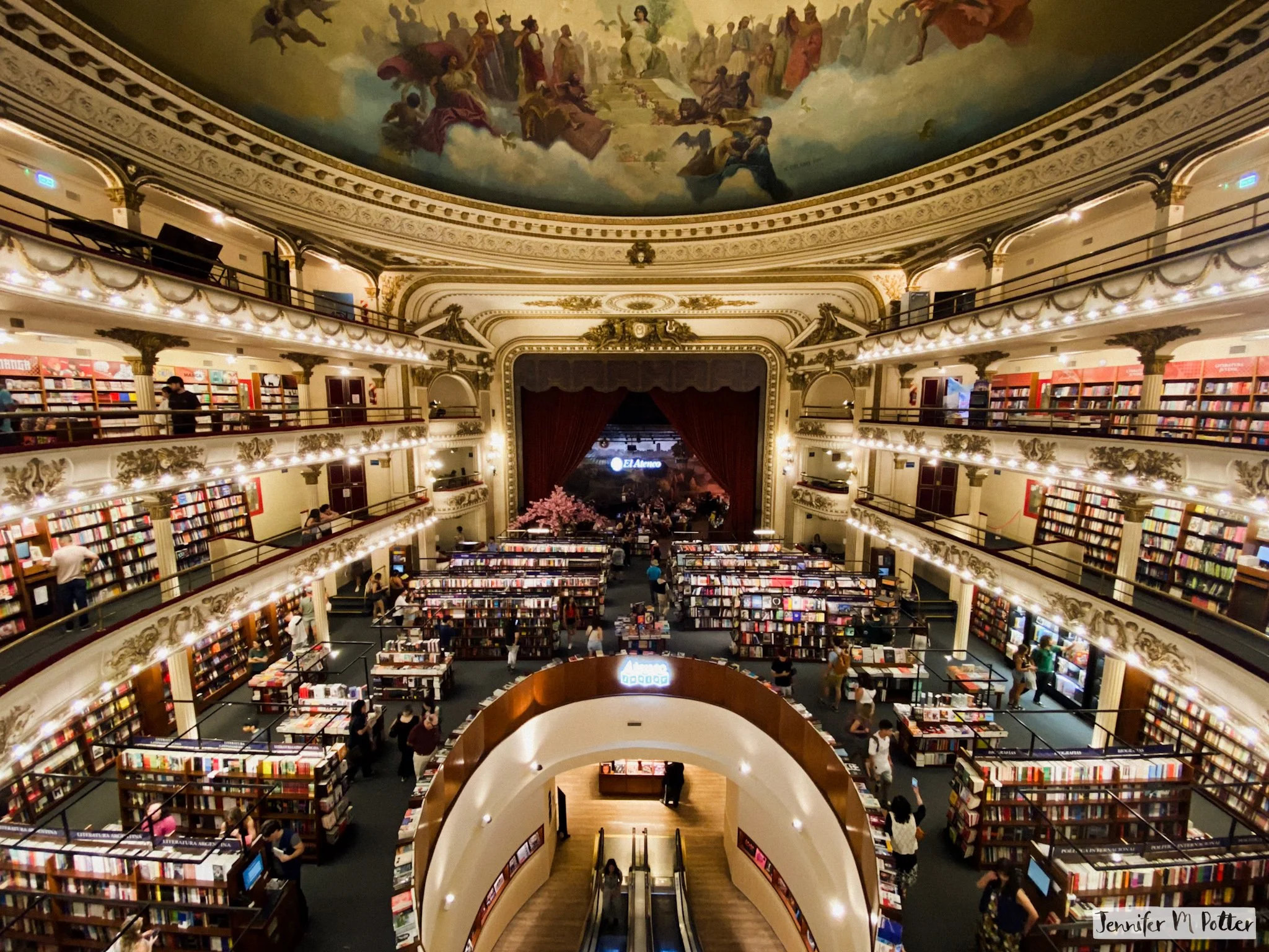 El Ateneo in Buenos Aires, a bookstore in a beautiful, old theater