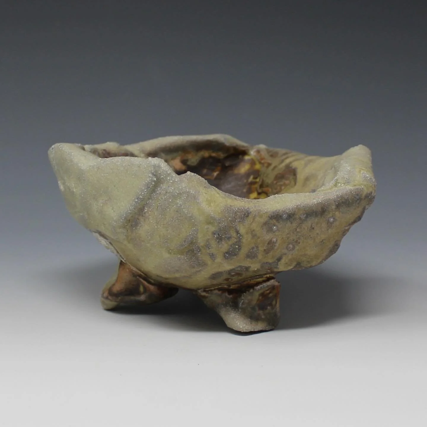 Check out this beautiful new piece by resident artist Deepa Bhandari (@popi.pottery) that will be featured in our upcoming online 2025 Holiday Sale &amp; Exhibition! 🎄🏺❄️ 🎁 ✨

&ldquo;Bowl&rdquo;
Stoneware with soda slip
^10 soda-fired
3&rdquo; x 5