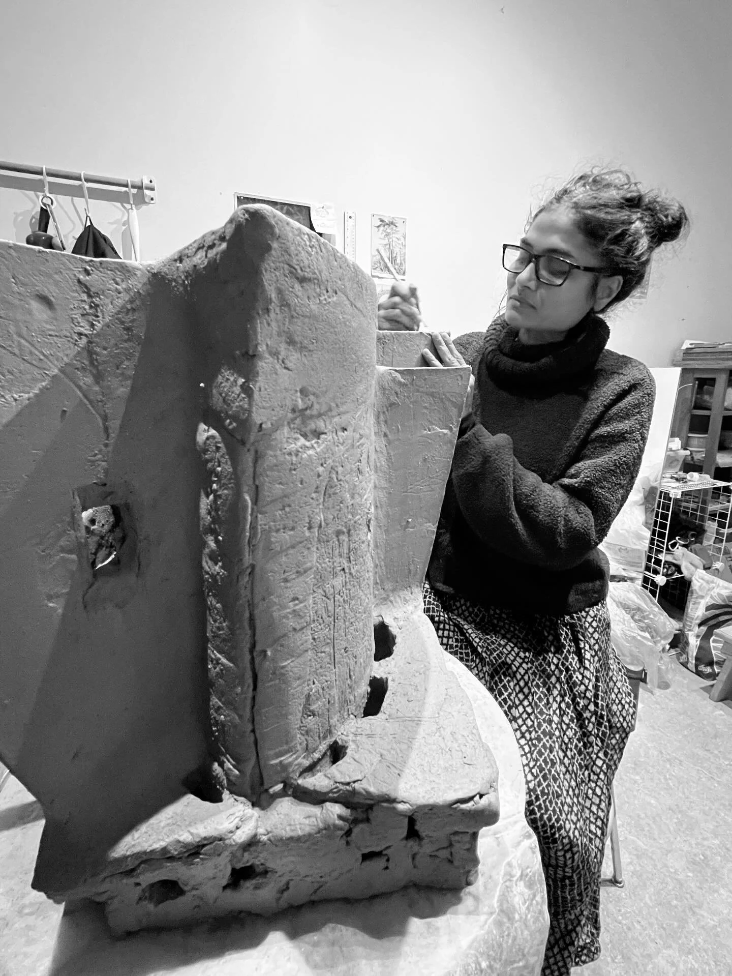 Kicking off a weekly resident spotlight starting with Deepa Bhandari! @popi.pottery 

▪️▫️▪️▫️▪️▫️▪️

Deepa Bhandari is a ceramic artist and wood-fire resident here at CMAEP, where she has been living and making work since September 2025.

Her practi