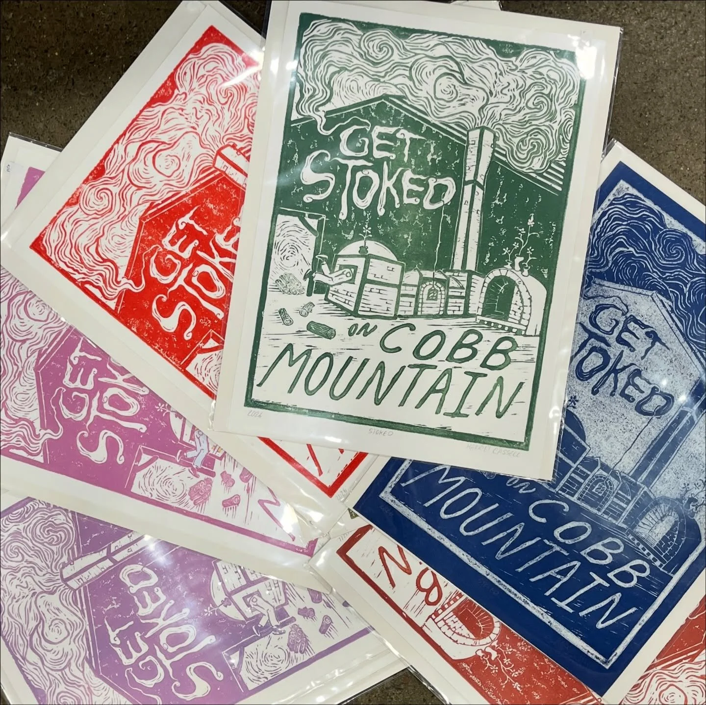 NCECA &mdash; We are slinging some beautiful CMAEP prints made by @sassafrassell at our table in the resource hall!! Get &lsquo;em while they&rsquo;re hot! 🔥🌲 #nceca2026