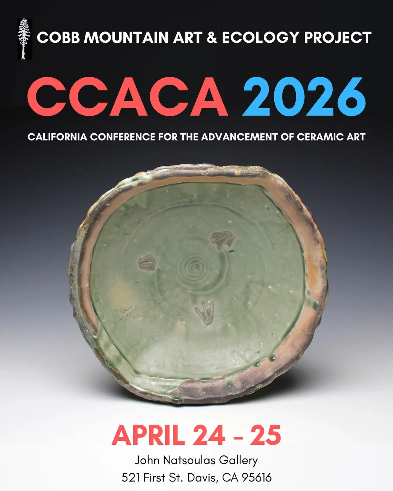 This year, CMAEP residents and Scott Parady will show a selection of works at the 2026 CCACA in Davis, CA. All of our works will be for sale!

The conference will feature over 40 student and professional exhibitions, as well as lectures, performances