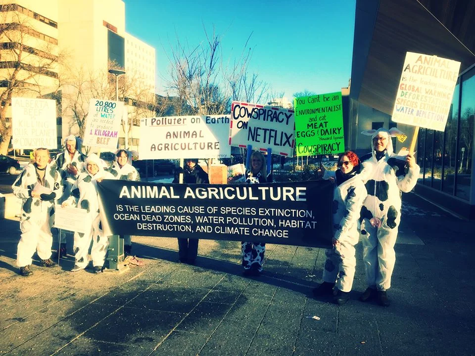 Canadian Activists Bring Animal Agriculture Issue to Climate March
