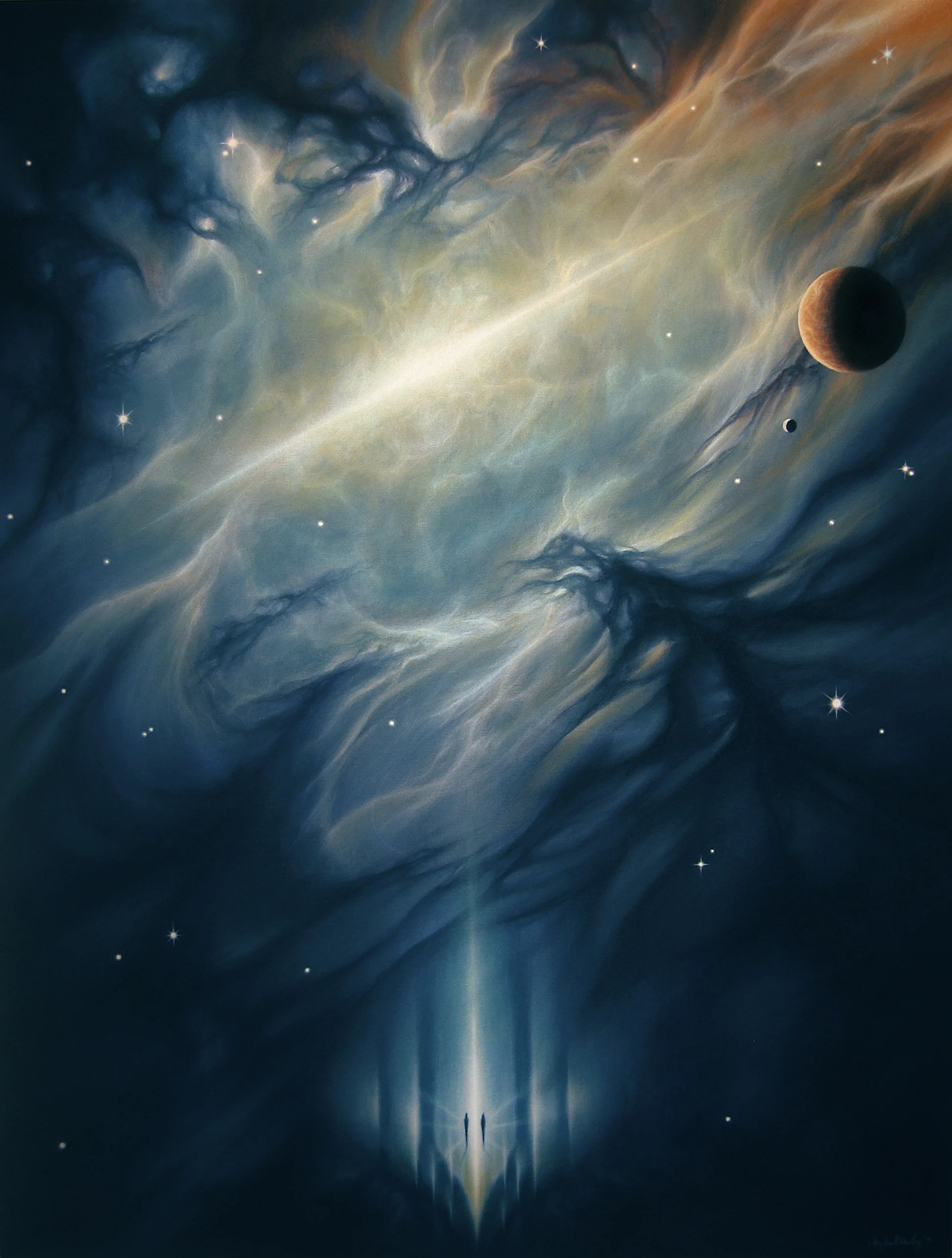 Aphelion, 30X40 in. Acrylic on Canvas
