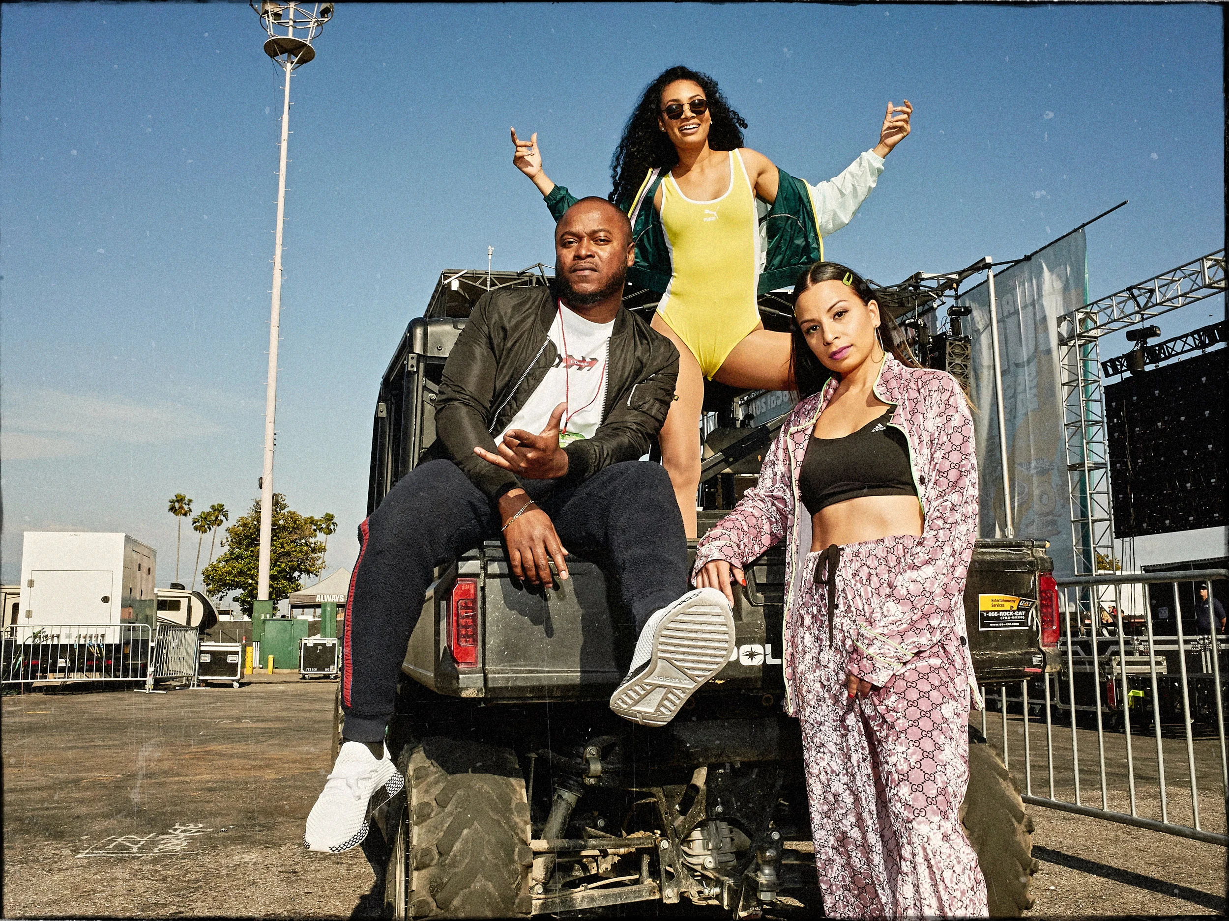 Izy, Timeka Marshall & Jasmine Solano