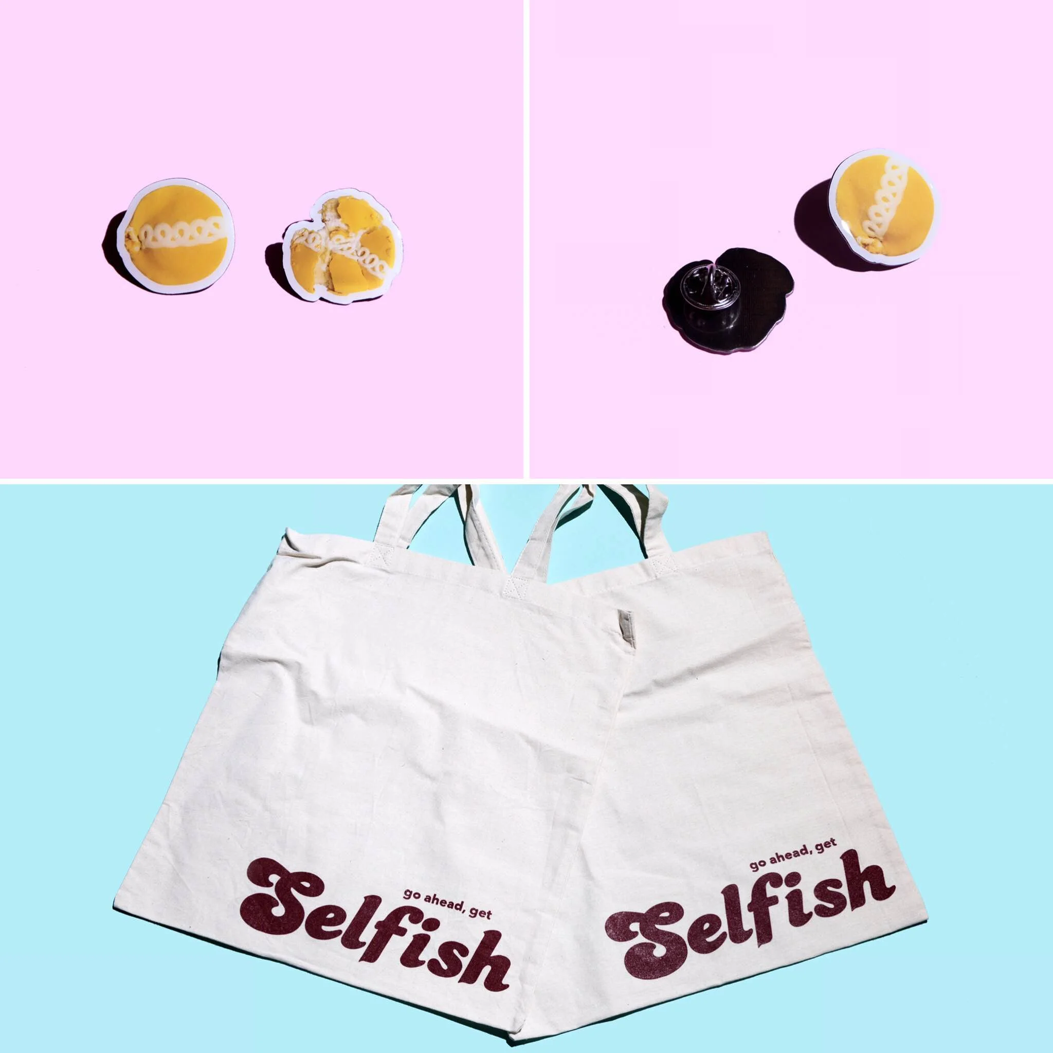 Selfish issue three tote bag
