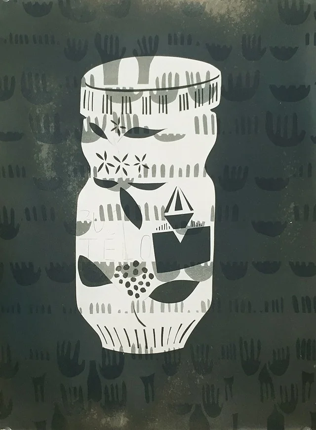 cOfFeE. 2016. Toned Cyanotype. 11”x15”