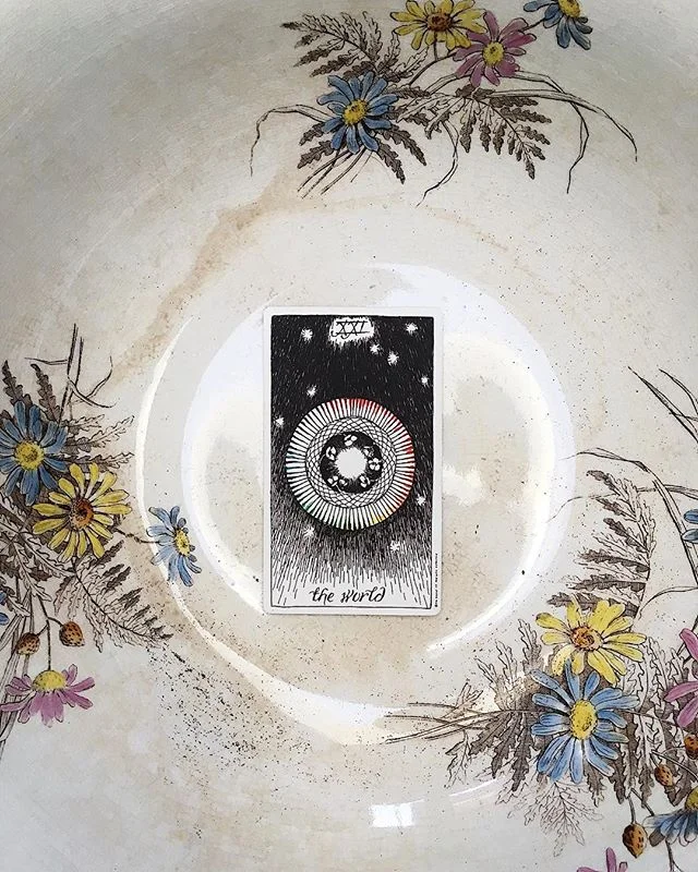 celebrate the fullness of beginnings and endings with Erin Shipley's (@etshipley) TAROTSCOPES 7/31 &ndash; 8/6 :: XXI THE WORLD

Twenty-one: Seven, the number of will, times Three, the number of the Great Mother. A marriage of passive and active; ind