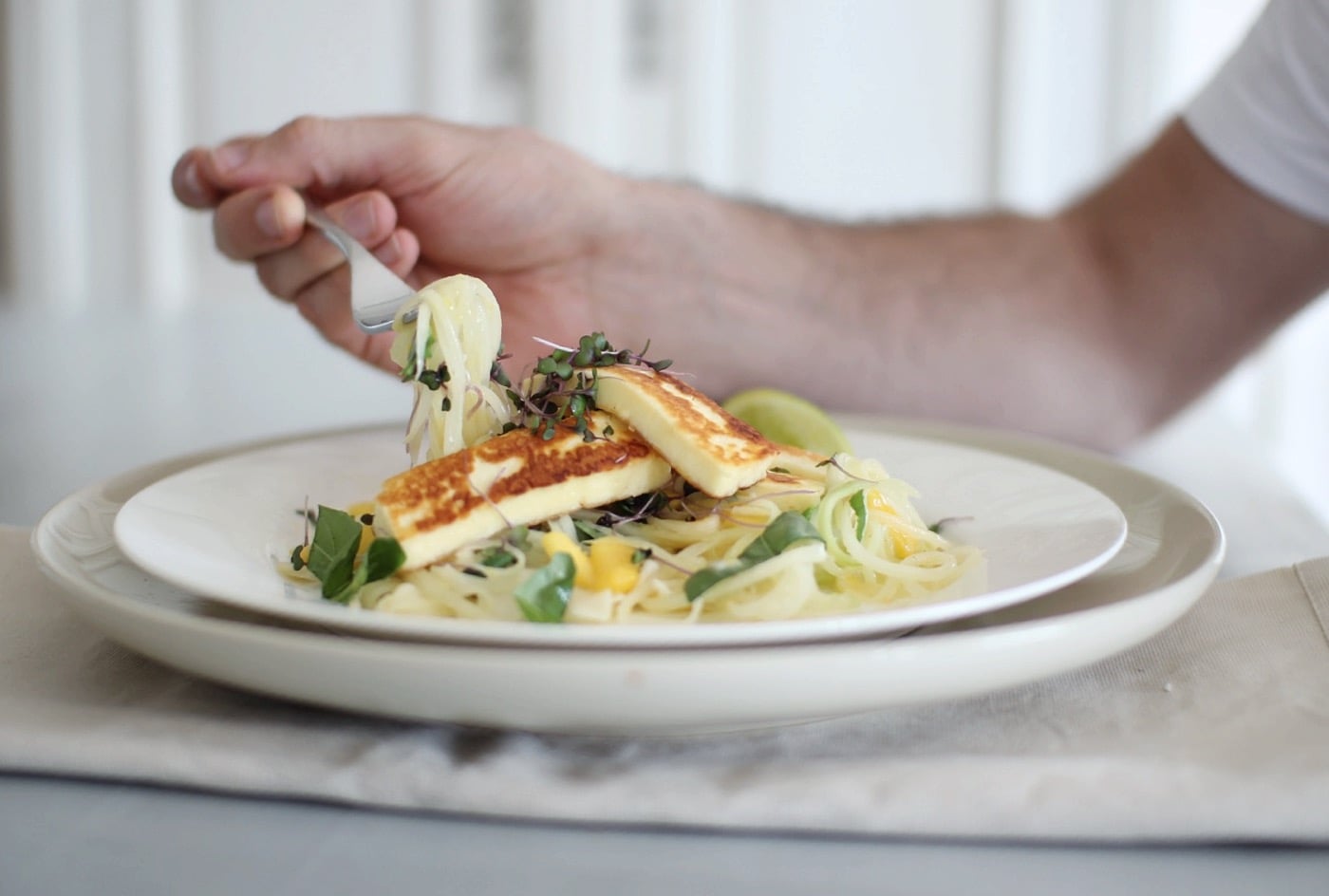 Basil & Mango Green Papaya Salad