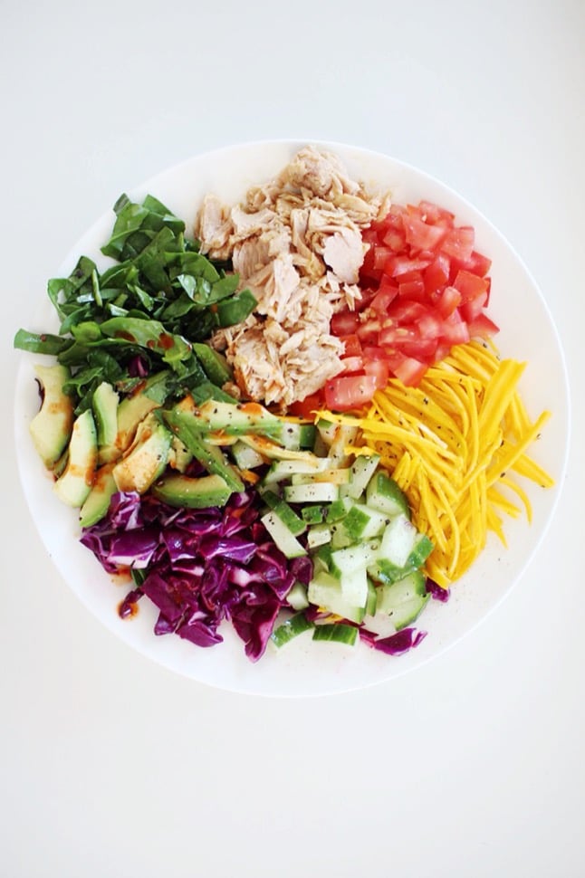 Rainbow Tuna Bowl