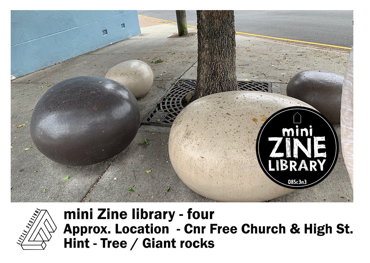 mini zine library - 085c3n3 - Maitland locations - under the tree - rocks.jpg