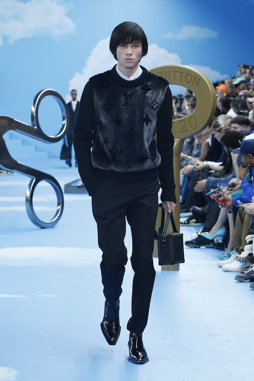 Look 34 from Louis Vuitton FW20 Men's Collection