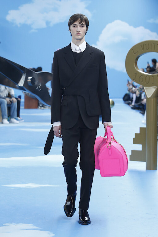 Look 11 from Louis Vuitton FW20 Men's Collection