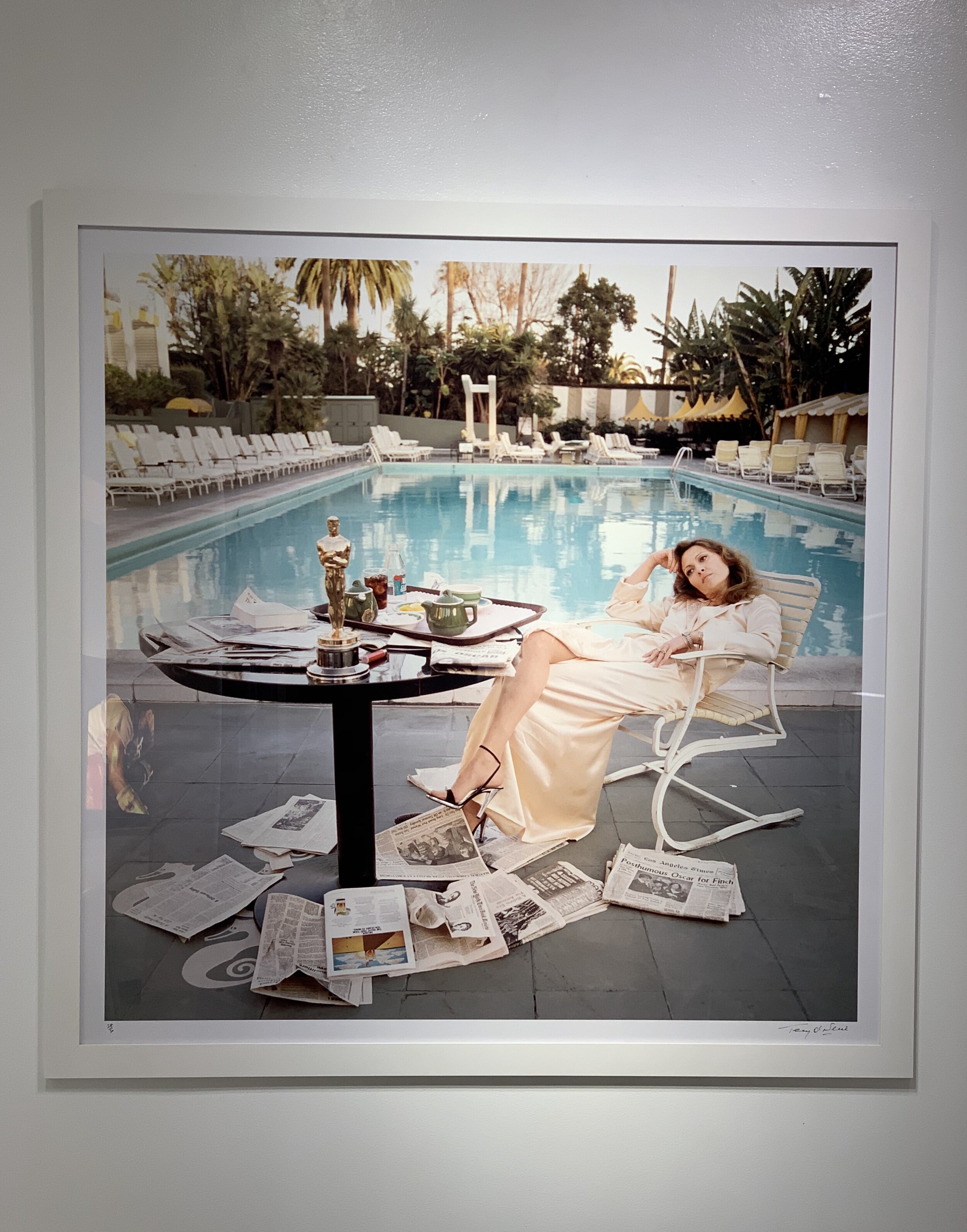 Limited Edition Faye Dunaway 'Oscar Outtake' taken by Terry O'Neill