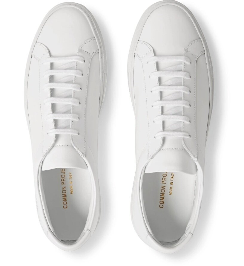 Common Projects White Decades Mid Sneakers Common Projects