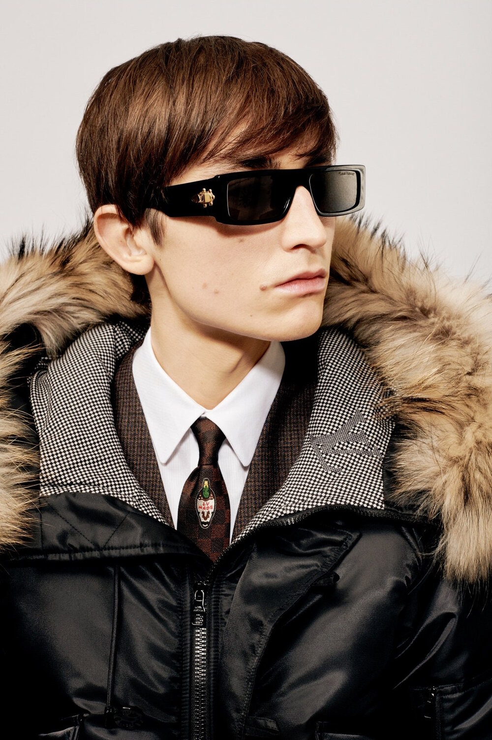 Louis Vuitton X Nigo Lock Sunglasses Noir for Men