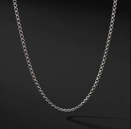 Sterling Silver Box Chain, 2.7mm