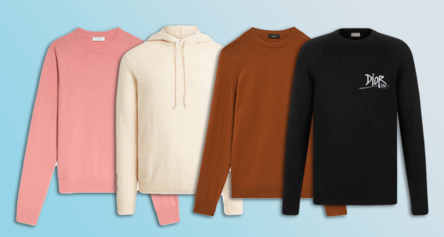 Most Luxurious Men's Cashmere Sweaters 