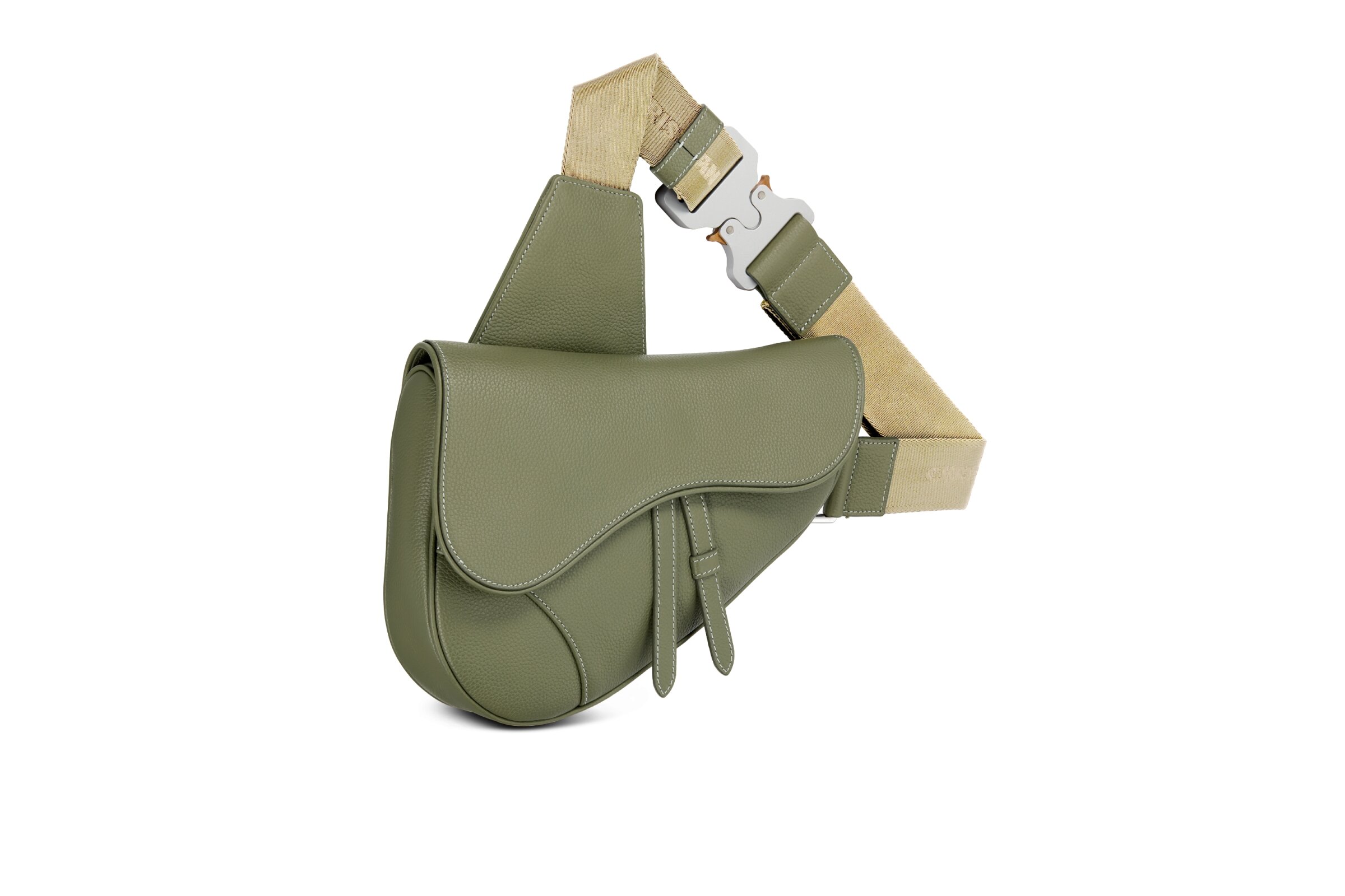 Medium Dior Saddle Bag - Sand in 2023  Dior saddle bag, Dior saddle bag  outfit, Dior