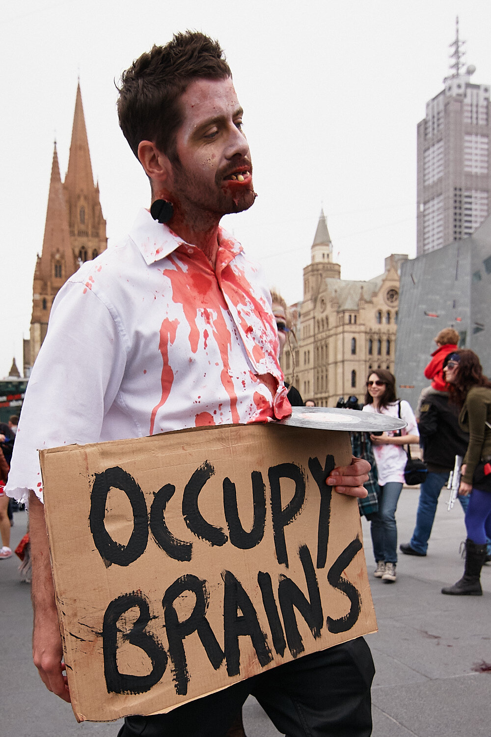 Occupy Movement Zombie