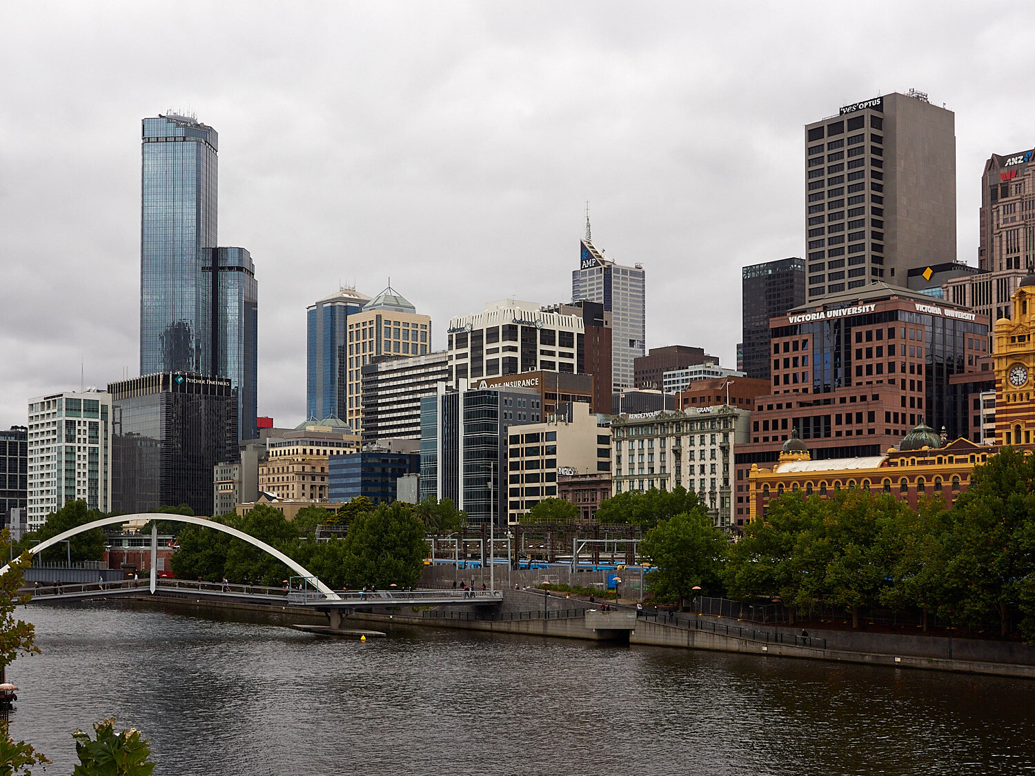 Melbourne skyline 