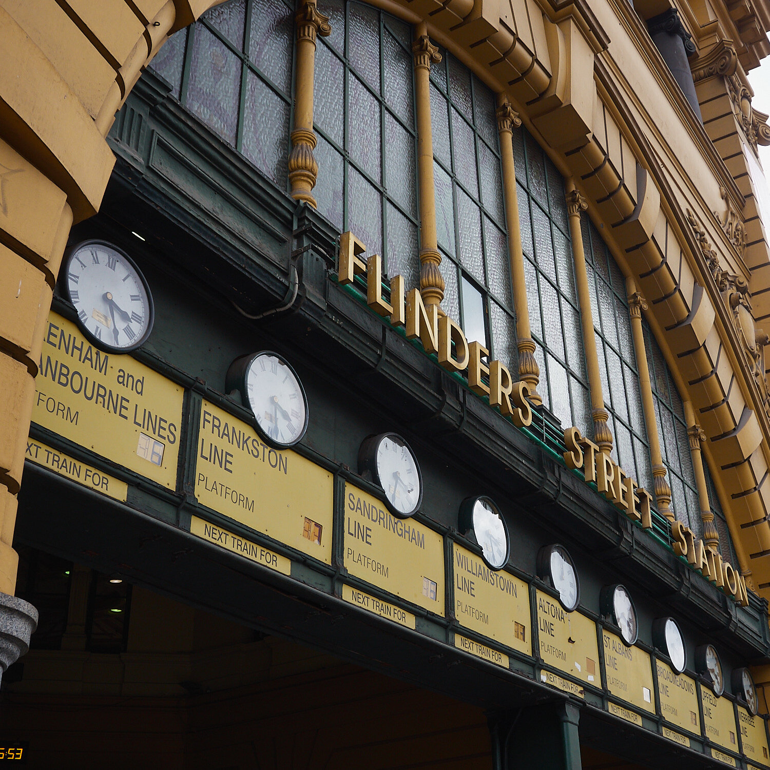 Clocks - Flinders St Station, Melbourne