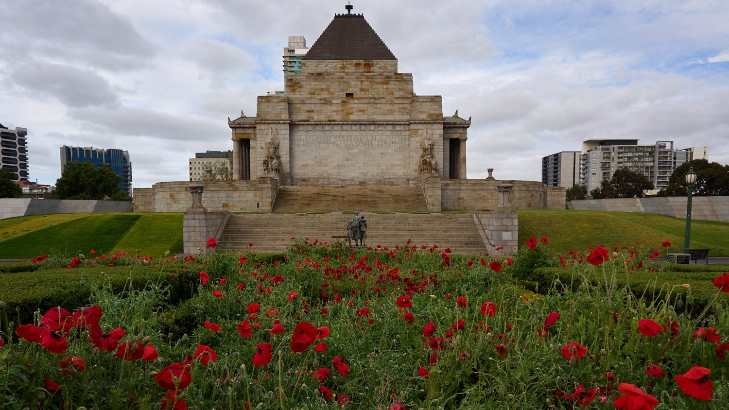 The Shrine of Remembrance Melbourne