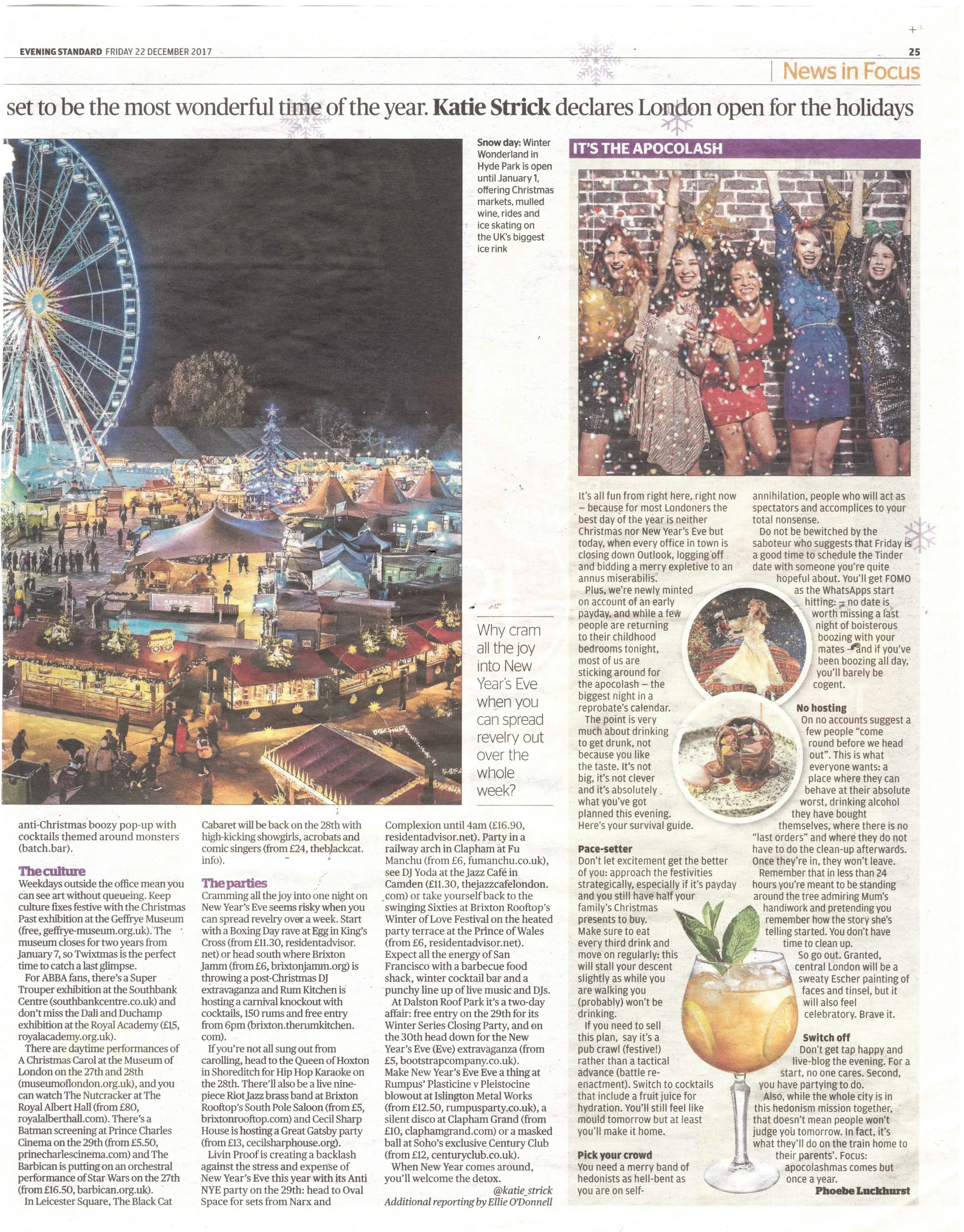 Evening Standard - 22nd Dec 2017 - Black Cat Cabaret Feature .jpeg