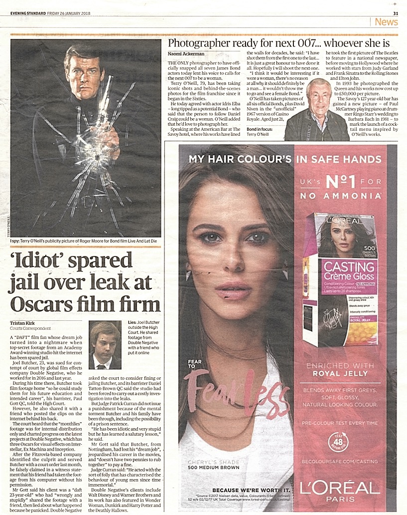 Evening Standard -American Bar - Feature - January 2018 copy.jpeg