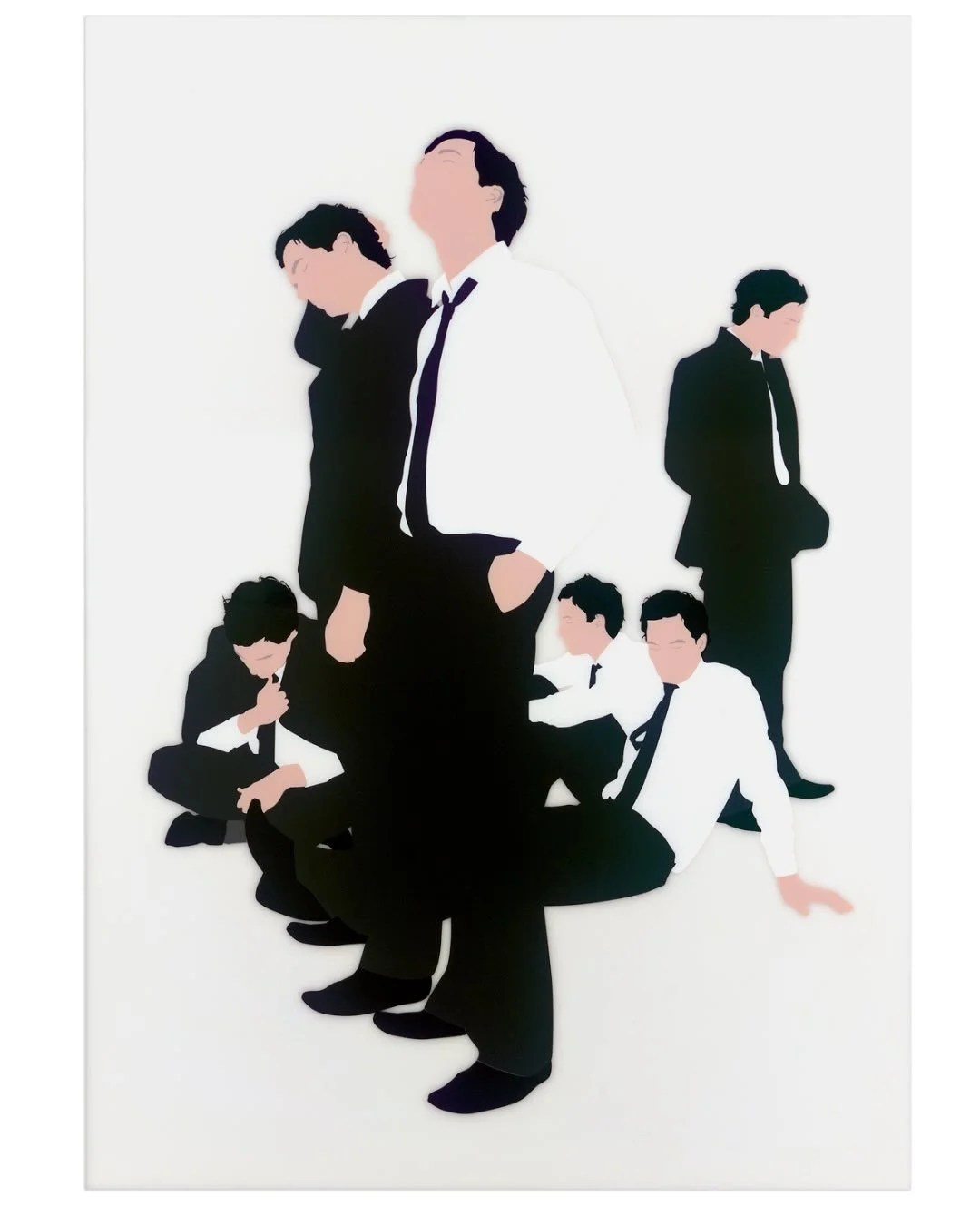 2003
Too Eager To Please
Screenprint on Acrylic

Straight out of graduation and my first solo show in London. The ambition was something I can only dream of now. 
Budget was limitless and the sales were very fortunate. Although it was a shame I didn&
