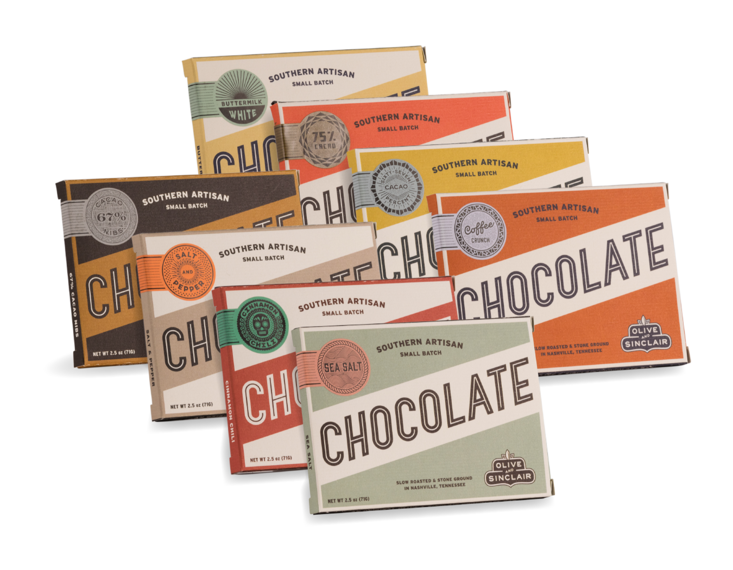 Olive & Sinclair 8 Bar Gift Set