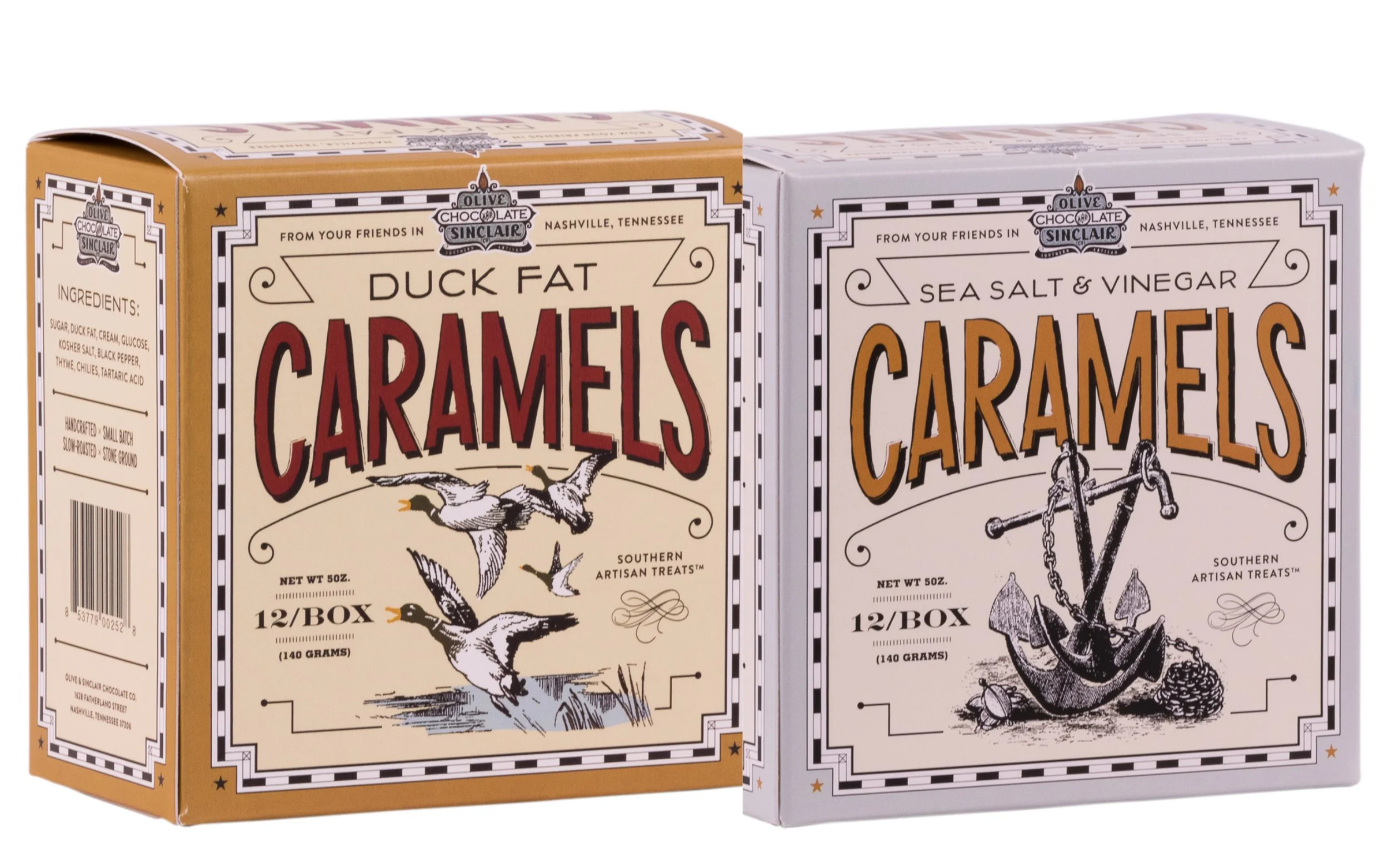 Caramel Set — Olive & Sinclair Chocolate Co. Southern Artisan Chocolate™