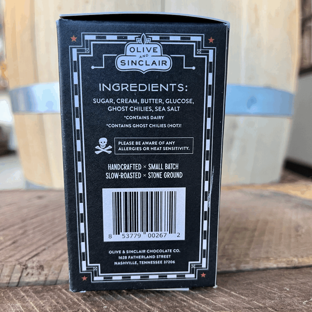 Ghost Pepper Caramels — Olive & Sinclair Chocolate Co. | Southern