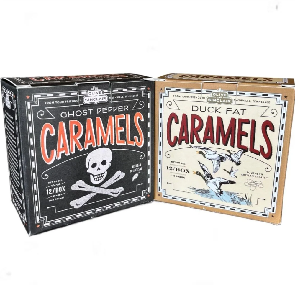 【ここ】 ブランデー/カムュ　セット Caramel Set — Olive & Sinclair Chocolate Co. | Southern Artisan