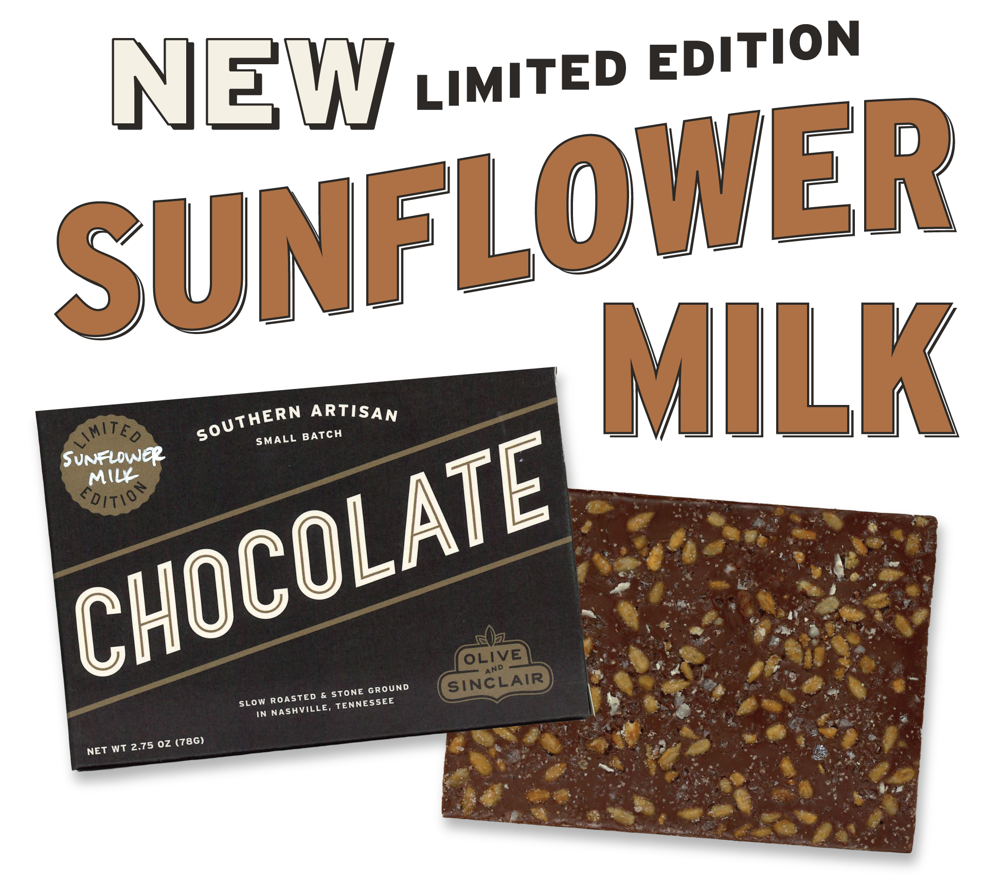 New! Limited Edition Sunflower Milk Bar!
