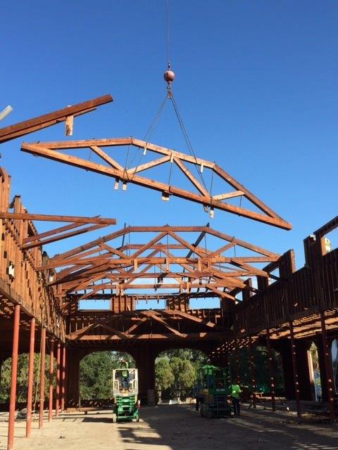 The Belleview-Biltmore during deconstruction, 2015 -2016.