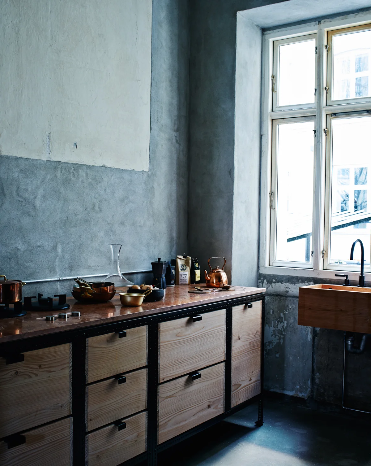 Frama's free-standing kitchen.
