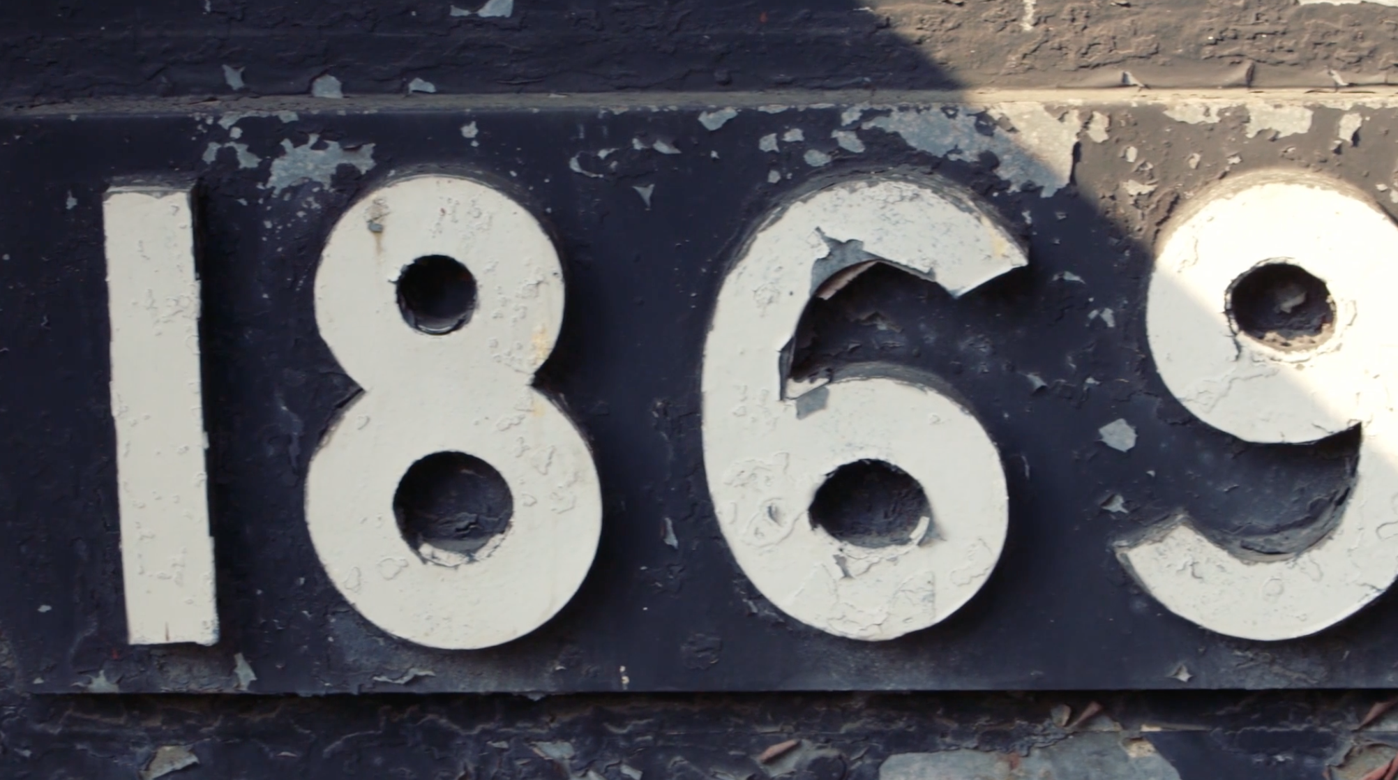 Detail from the historic facade at 60 White Street.