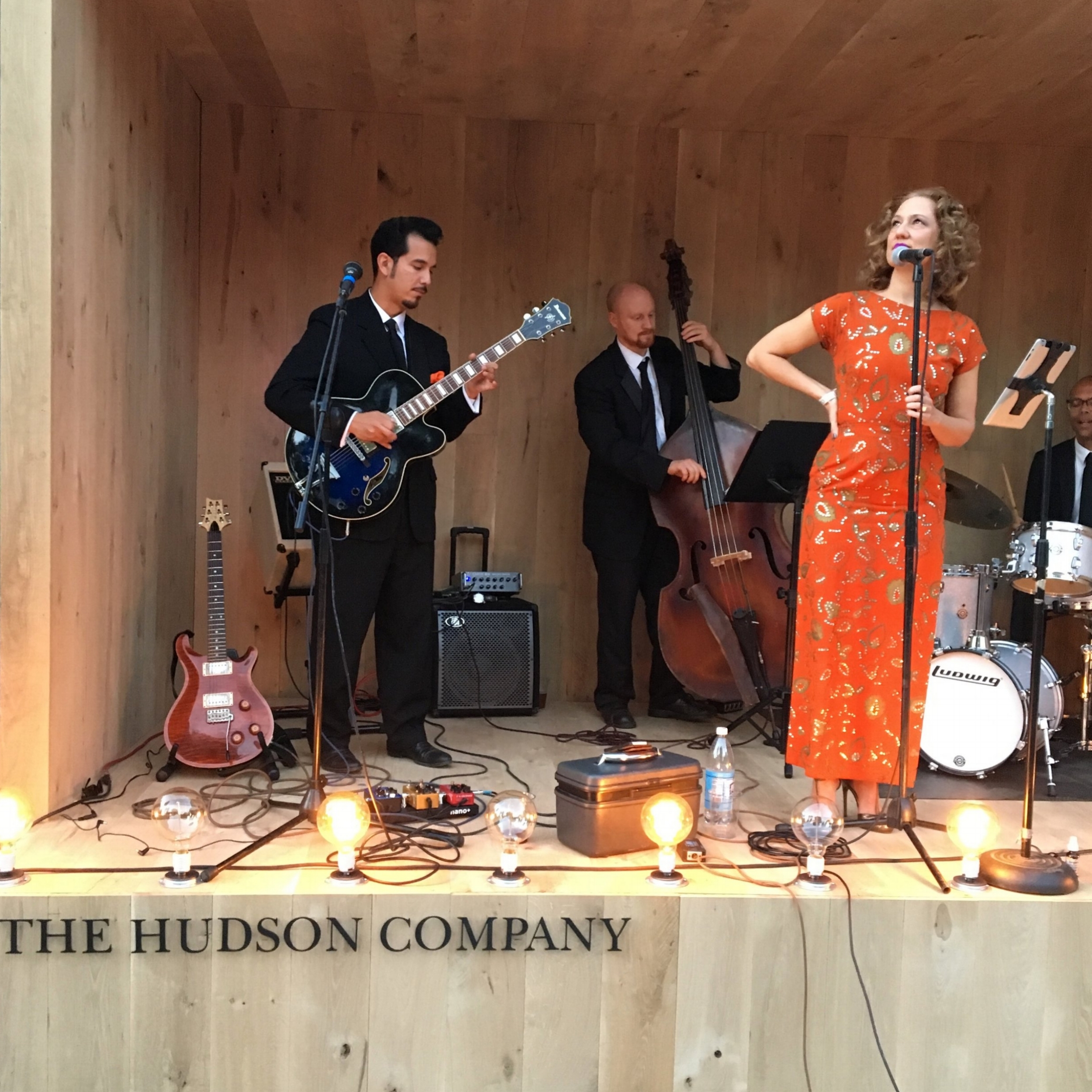 The finished stage in action during Field +&nbsp;Supply 2016.