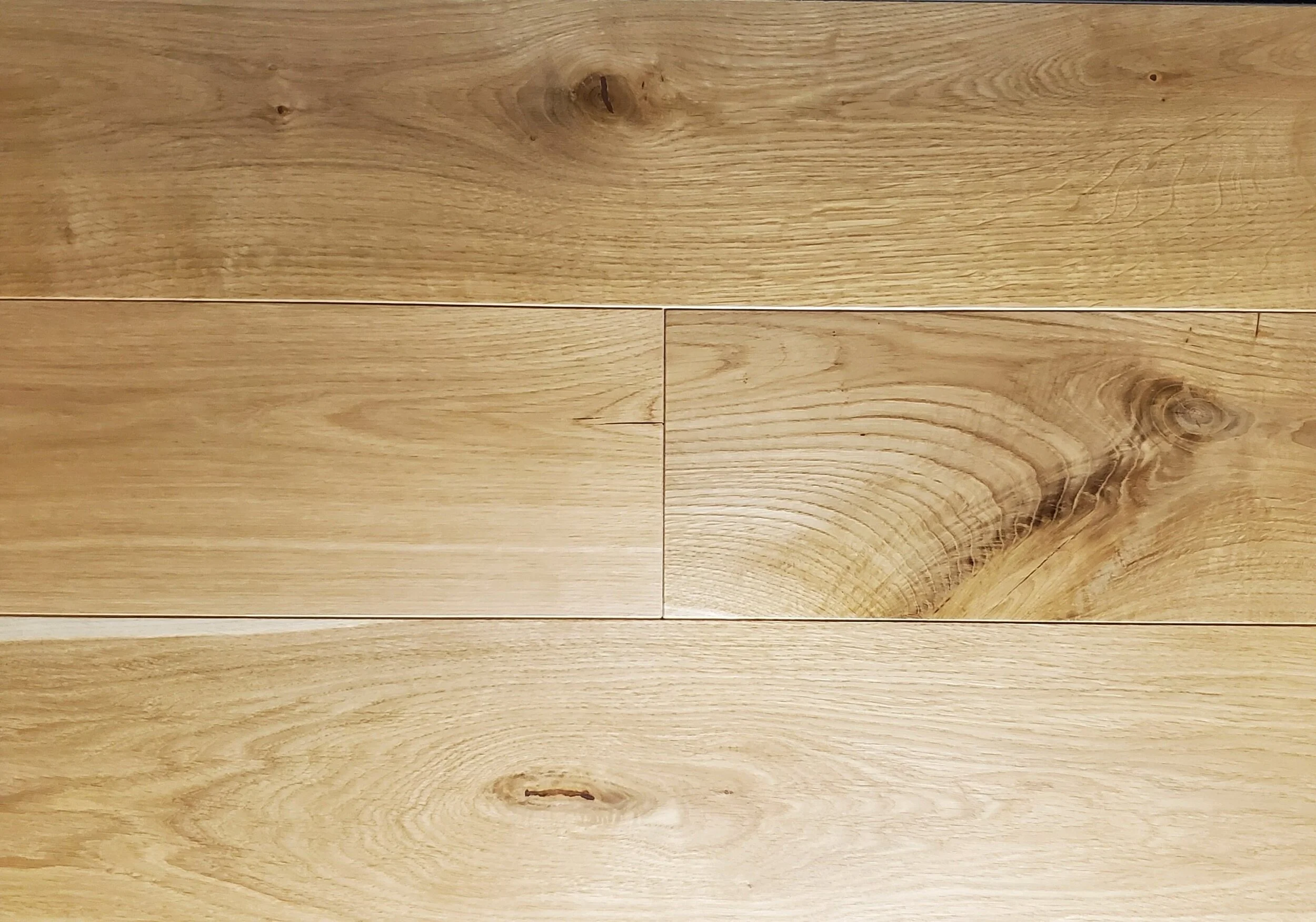 9,155 SF Of Engineered. European Oak. Live Sawn. Smooth. Pure. Poly Finish.