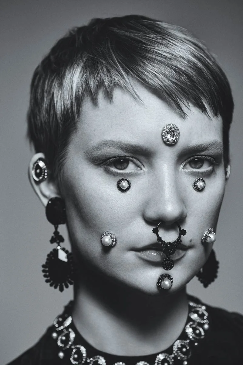 Mia Wasikowska Beauty Photographed by Carlos Serrao for Flaunt M