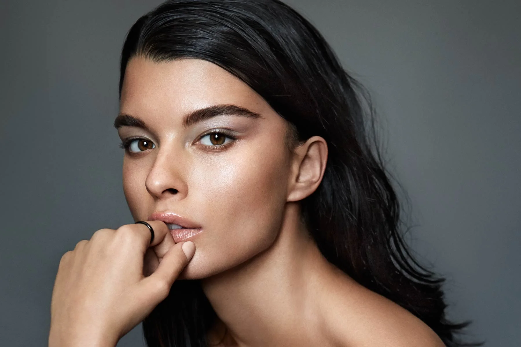 Crystal Renn by Alex Cayley for Telegraph Magazine Retouching by