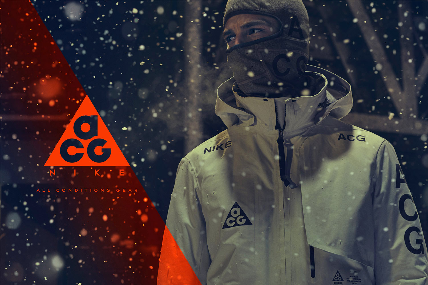 Nike ACG White Photographed by Carlos Serrao Retouched by Rare D