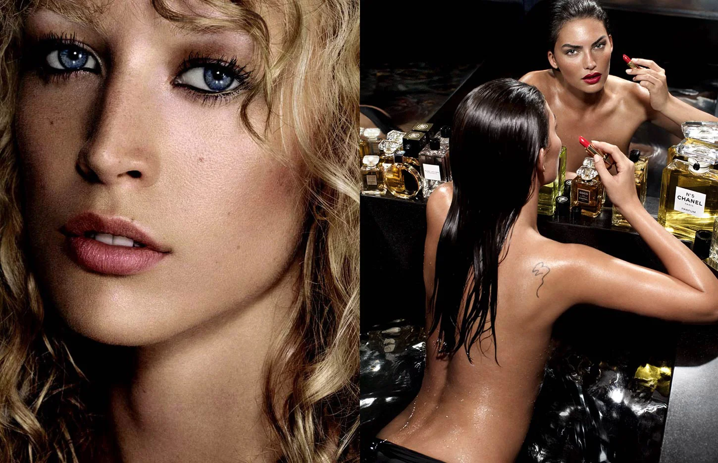 Raquel Zimmermann by Alex Cayley for Allure Magazine Retouching 