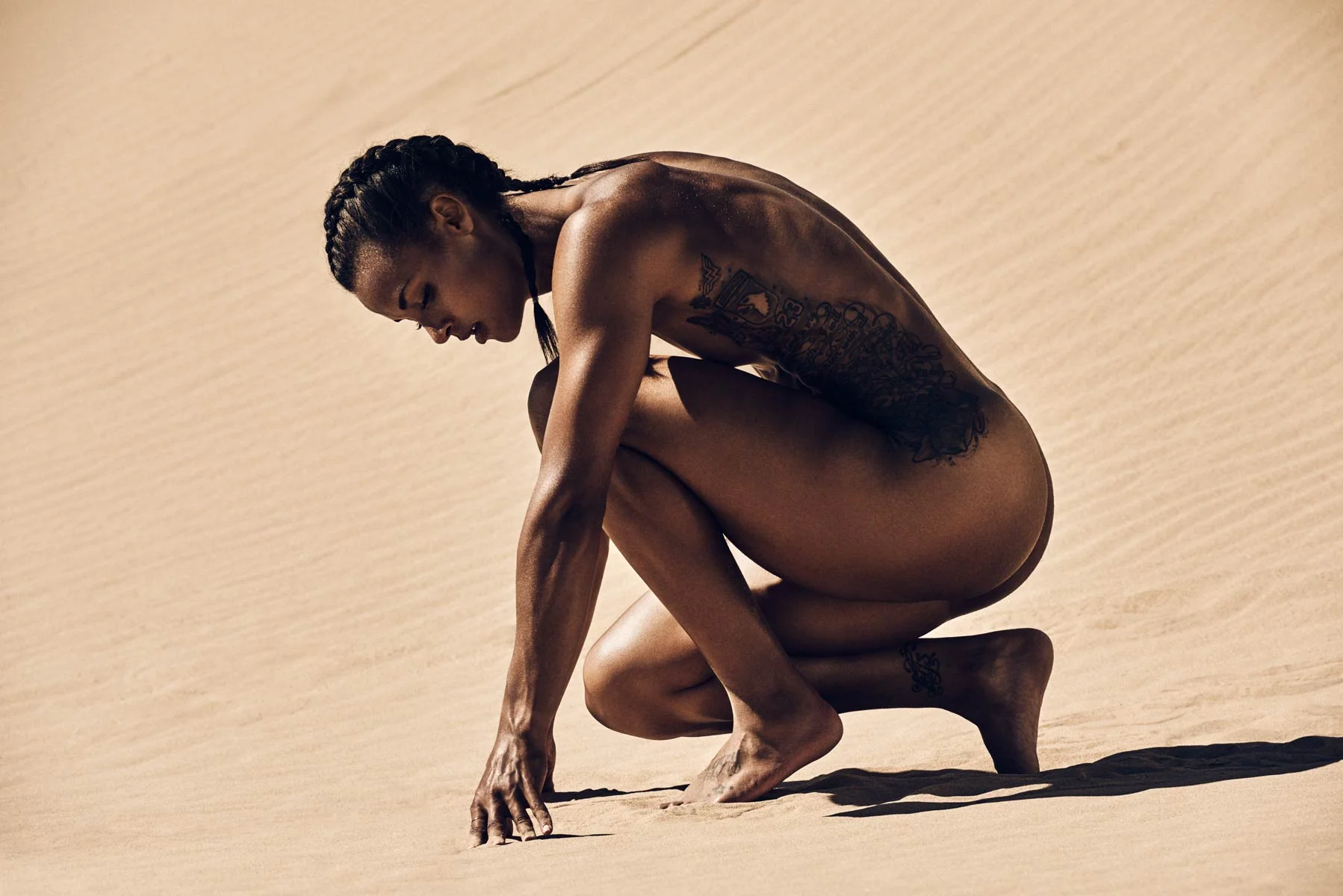 Chantae McMillan Starting Block Photographed by Carlos Serrao Fo