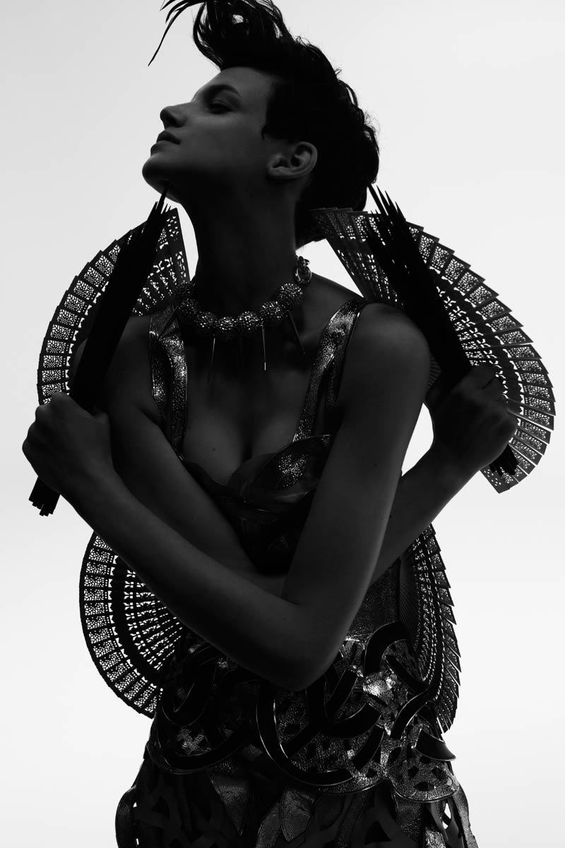 Model Backlit Zach Gold Retouching by Rare Digital Art