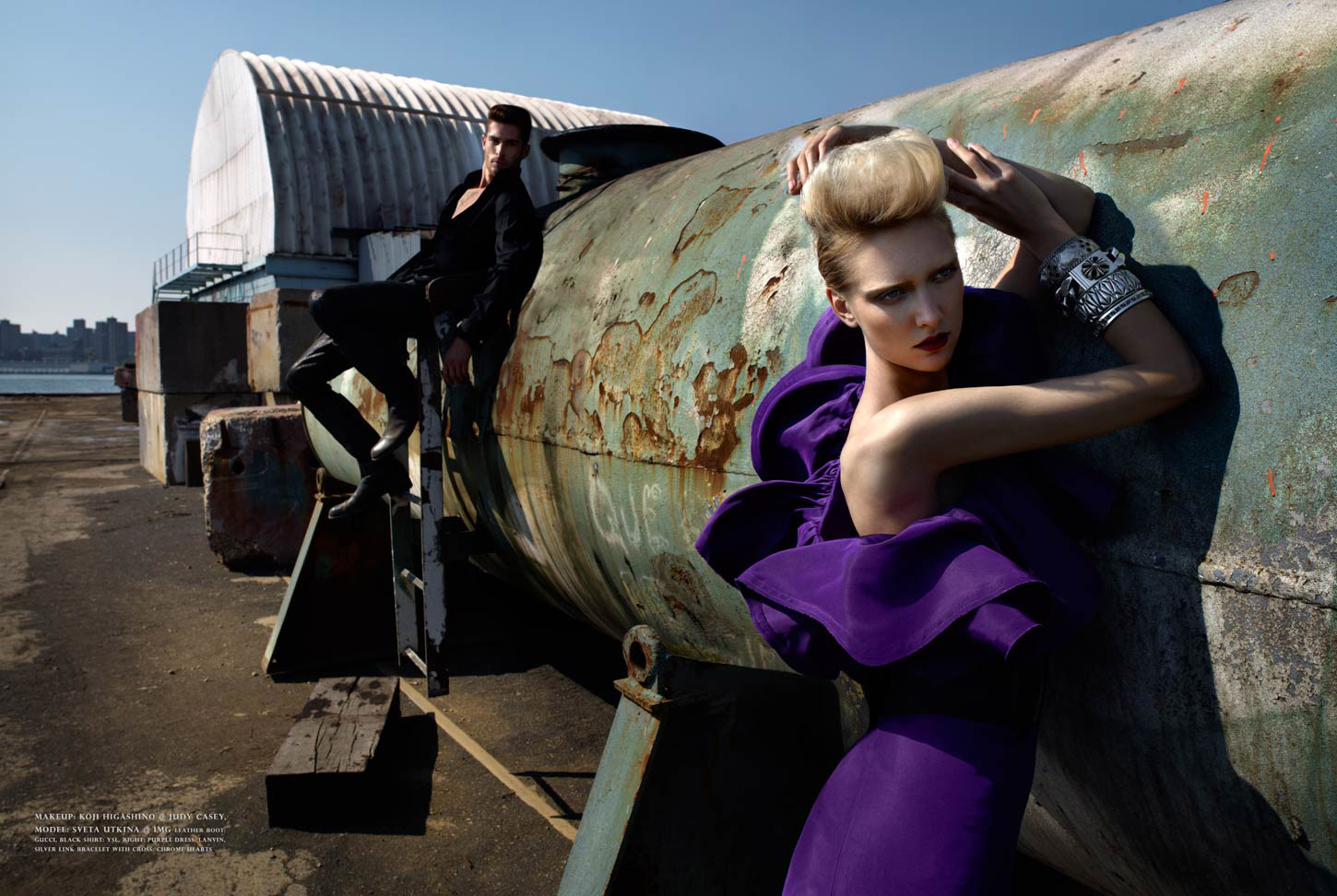 Vizor Magazine Retouching by Rare Digital Art