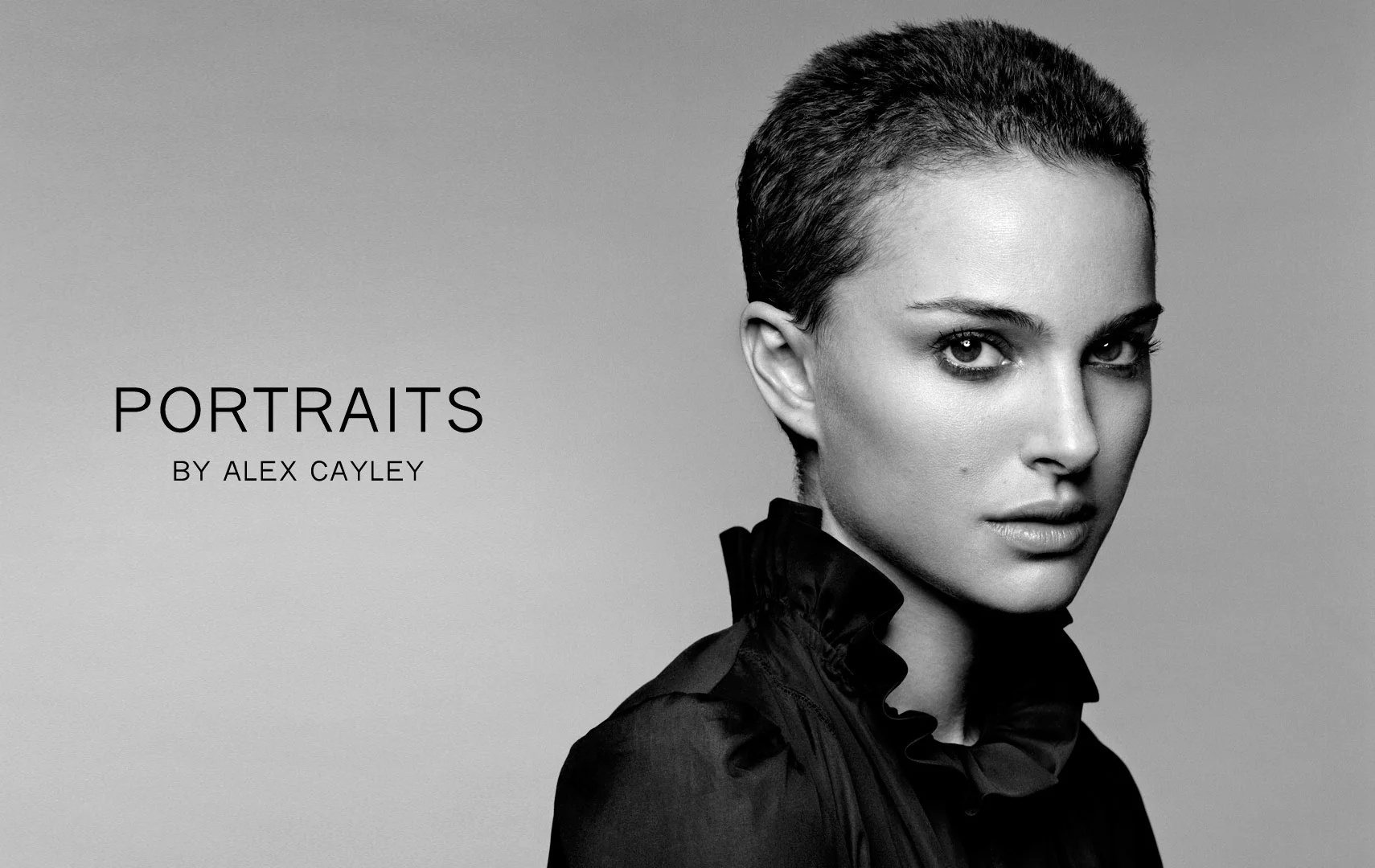 Natalie Portman by Alex Cayley for InStyle Magazine Retouching b