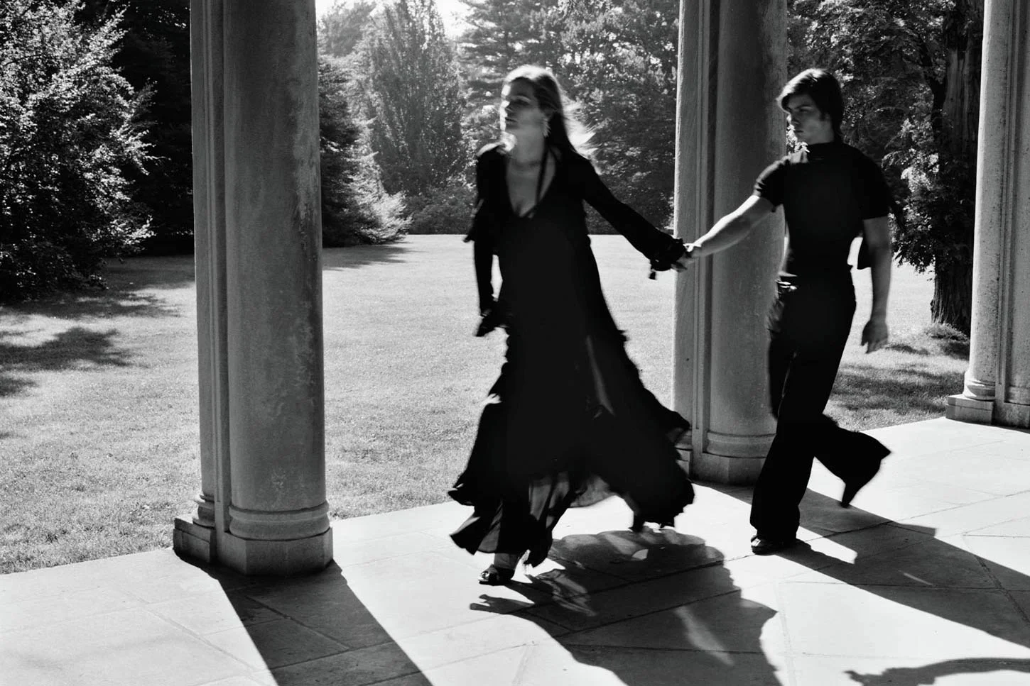 Cordula Reyer Black and White Running by Alex Cayley for Details